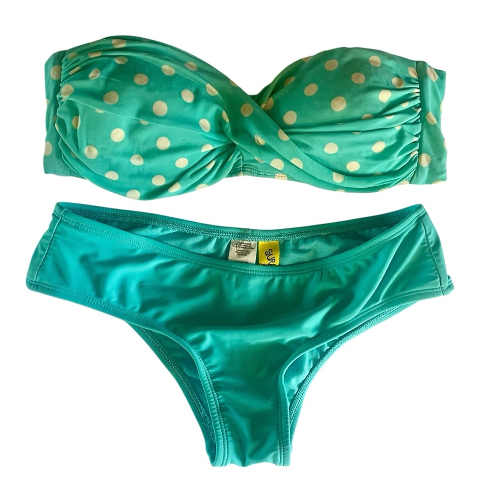 Surfside Turquoise Polka Dot Bikini